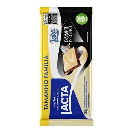Chocolate lacta diamante negro/laka 145g