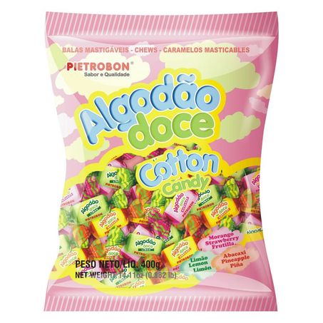BALA PIETROBON ALGODAO DOCE COTTON CANDY 150G