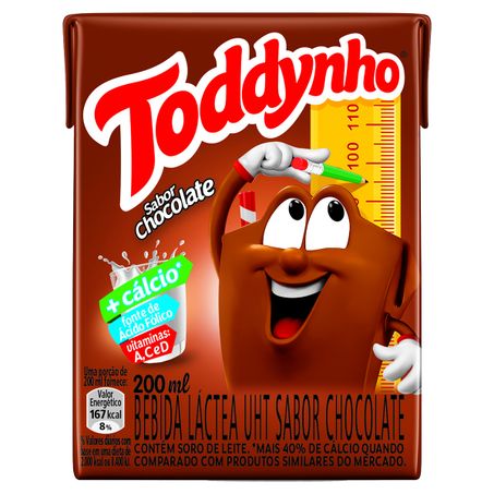 BEBIDA LÁCTEA UHT CHOCOLATE TODDYNHO