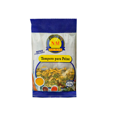 Tempero para Peixe Nilmar 10G