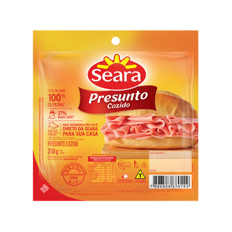 Presunto fat seara 350g