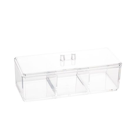 Porta joia lyor acrílico transparente 2