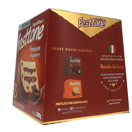 Panettone Festtone Trufado Brigadeiro 500G 360-24