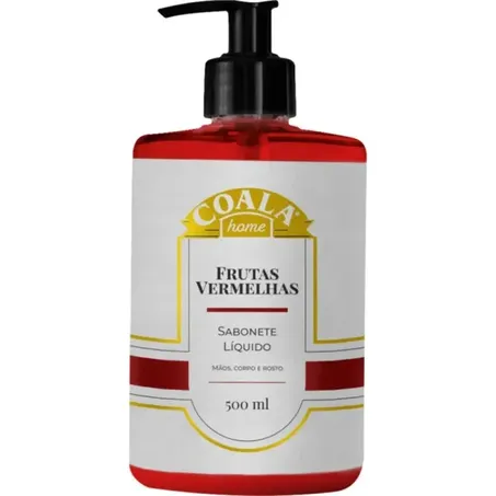 SABONETE LIQUIDO FRUTAS VERMELHAS COALA 500ML