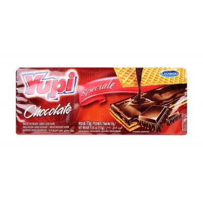 Wafer speciale chocolate yupi 80g