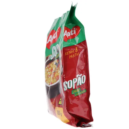 Sopão Carne com Macarrão e Legumes Apti 180g 360-7
