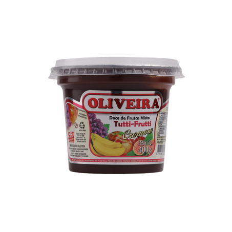 Doce Fruta Oliveira Tutti Frutti Pote 400g 
  360-58