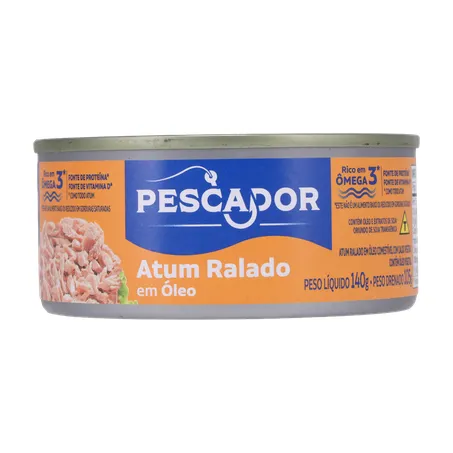 ATUM PESCADOR RALADO ÓLEO 140G 360-8