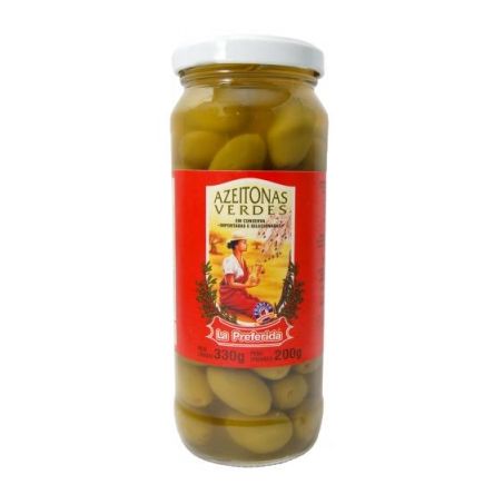 AZEITONA LA PREFERIDA VERDE C/CAROCO VD 200G