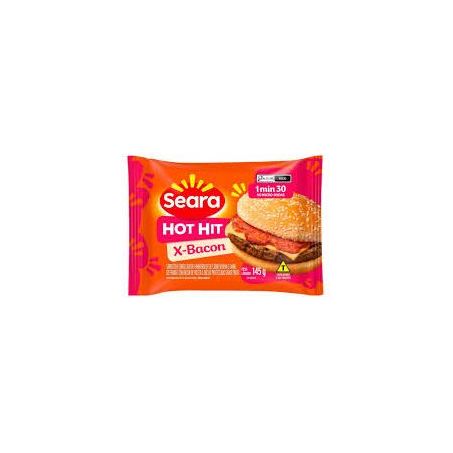 Sanduíche seara hot hit bacon 145g