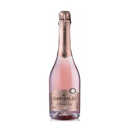 BEBIDA GARIBALDI MOSCATO ROSÉ ZERO ÁLCOOL 750ML