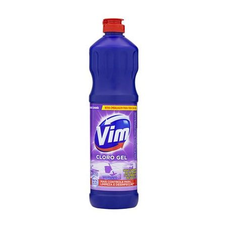 Desinfetante Uso Geral Cloro Gel Vim Lavanda  Frasco 700ml