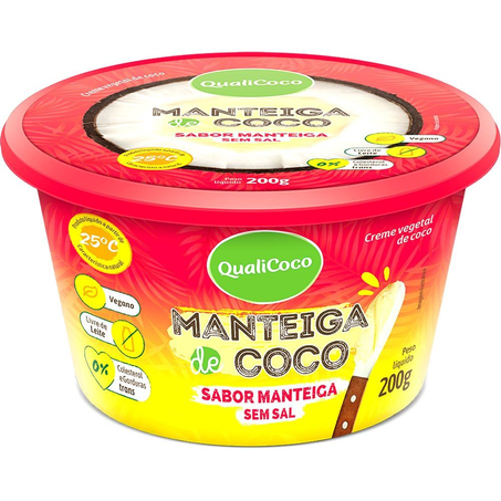 Manteiga De Coco Qualicoco S Sal 200g