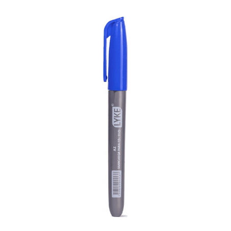 CANETA P/ RETROPROJETOR 2.0MM AZUL LYKE