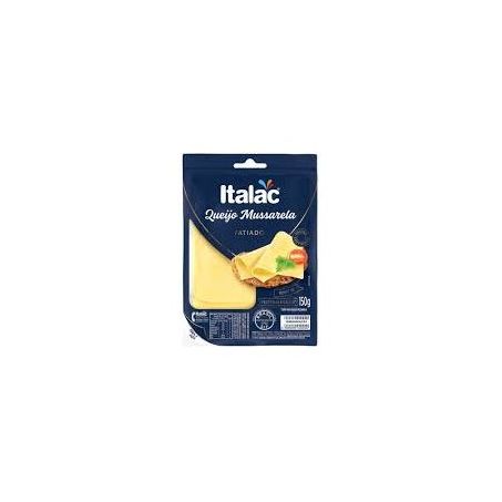 QUEIJO MUSSARELA FATIADO  ITALAC 150 G