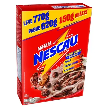 Cereal nescau nestlé l770p620g