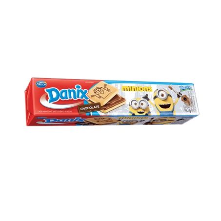Biscoito danix 140g choco-choco