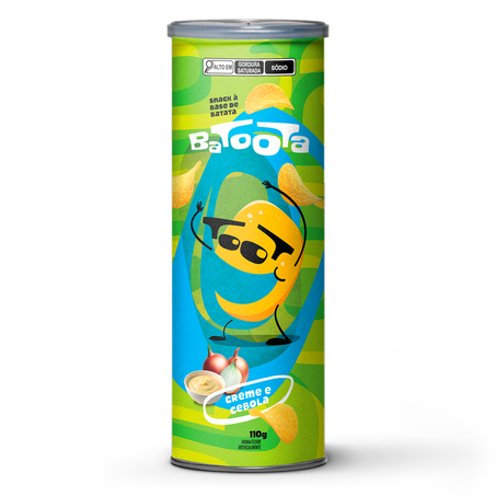 Salgadinho Batoota Creme e Cebola 110g