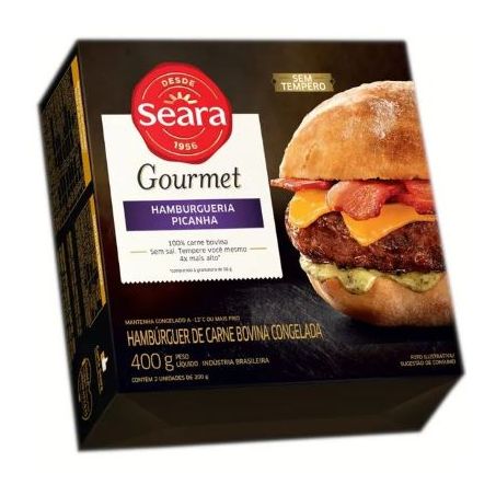 HAMBURGUER SEARA 400G GRAN PICANHA