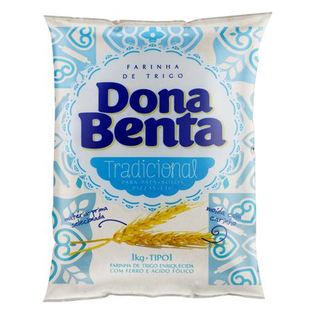 FARINHA DE TRIGO TRADICIONAL TIPO 1 DONA BENTA