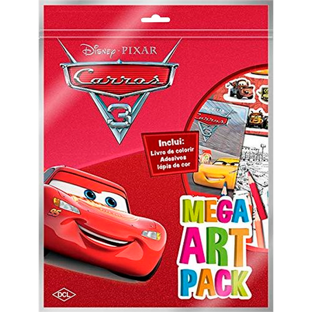 LIVRO MEGA ART PACK-CARROS 3