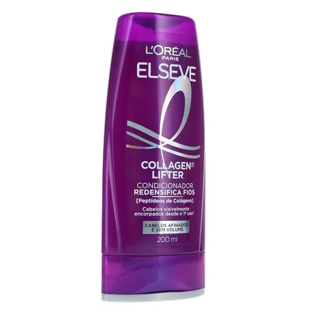 Condicionador Elseve Loréal Paris Collagen Lifter Peptídeos De Colágeno 200ml 360-33