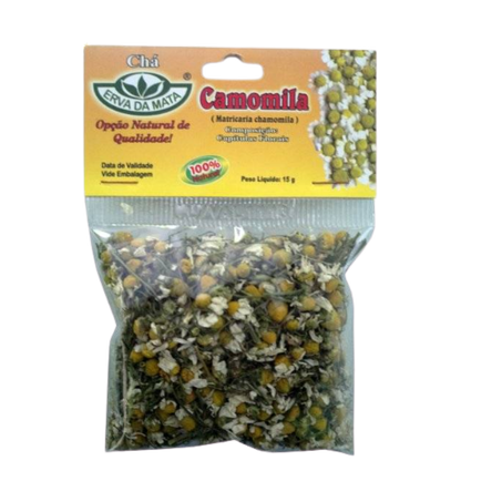 CHA CAMOMILA ERVA DA MATA 15G
