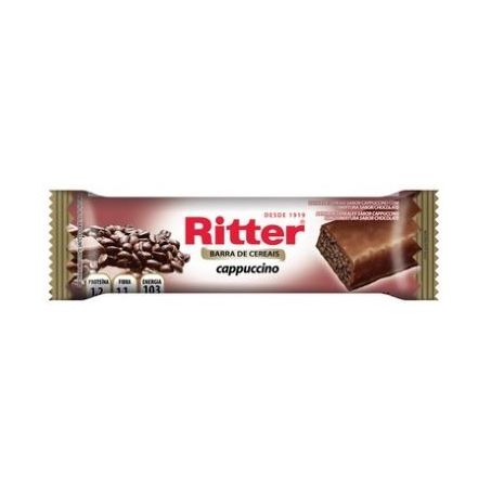 BARRA CEREAL RITTER CAPUCCINO 25G
