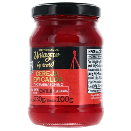 Cereja Uniagro ao Marrasquino 100g 360-3