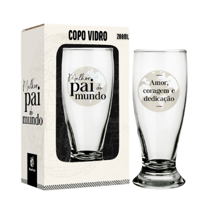 BRASFOOT COPO MUNICH PAI AMOR E CORAGEM 200 ML    