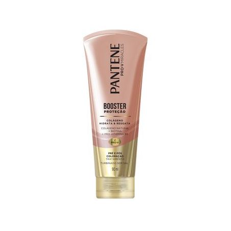 Máscara tratamento colágeno pré e pós coloração pantene 90ml