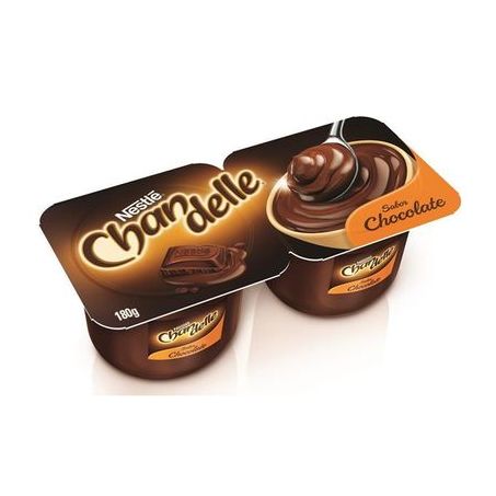 Sobremesa nestle chandelle 180g chocolate