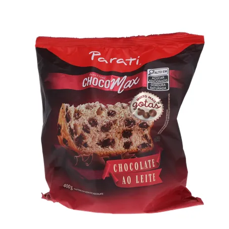 Panettone Parati Choco Max Ao Leite Sache com 400G 360-1