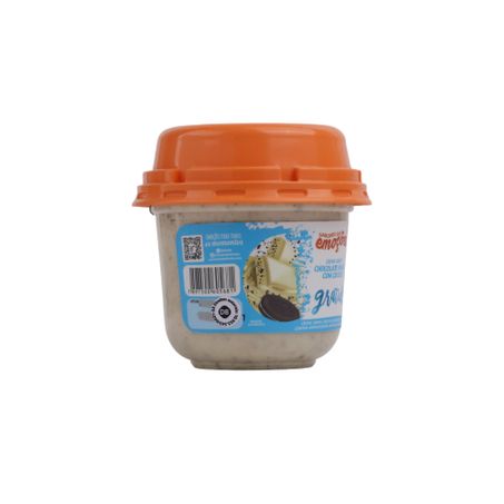 Creme Bom Princípio Sabor Chocolate Branco com Cookies  Pote 160gr 360-50