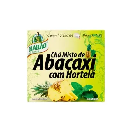 CHA BARAO ABACAXI C/HORT 13G (092489)