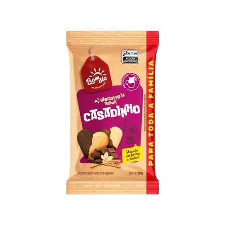 Biscoito Bom Dia Doce Casadinho 250g