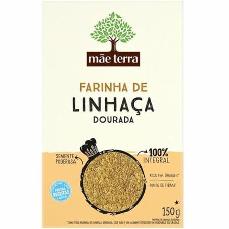 MAE TERRA FARINHA LINHACA DOURADA 150G