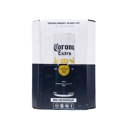 Cerveja corona 350ml lata c/8 und 360-9