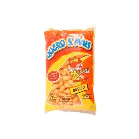 Salgadinho quero mais 100g queijo