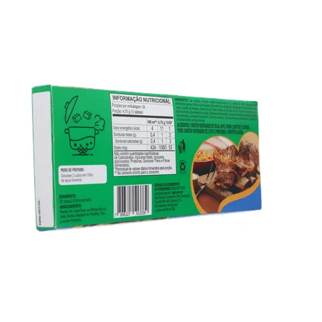 CALDO DE COSTELA EM CUBO APTI CAIXA 114G 360-13
