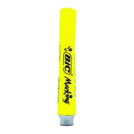 Esc destaca texto bic marking fluorescente amarelo