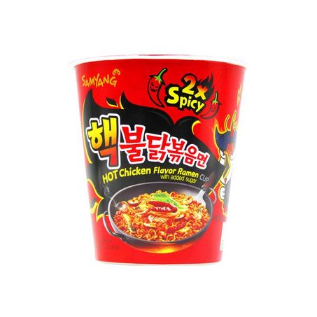 MACARRÃO INSTANTANEO SAMYANG HOT CHICKEN 2X CUP 70G