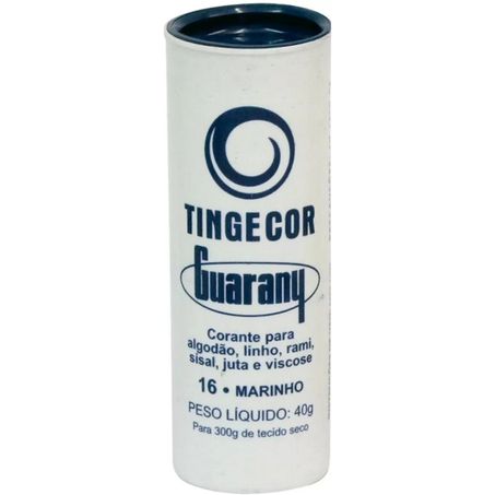 Corante tingecor guarani 40g azul marinho