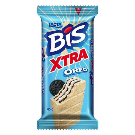 Choc bis lacta 45g xtra oreo
