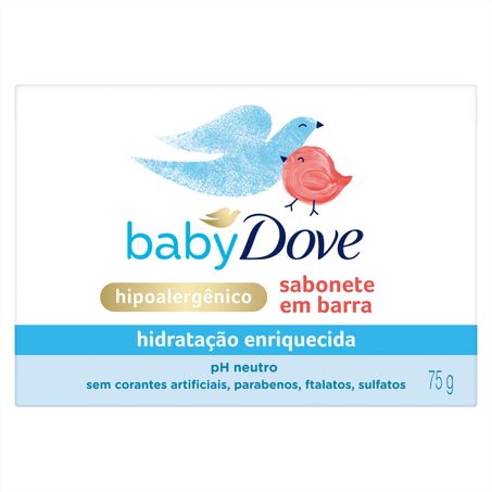 SABONETE HIDRATAÇÃO ENRIQUECIDA DOVE BABY