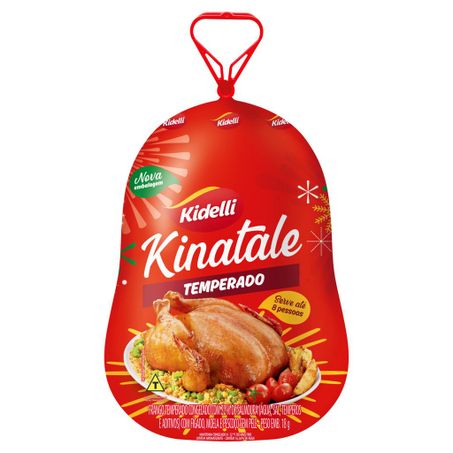 FRANGO KIDELLI TEMPERADO KINATALE CONGELADO