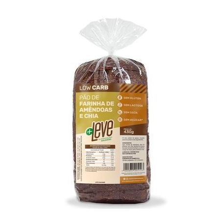 Pao lowcarb amand e chia mais leve 430g