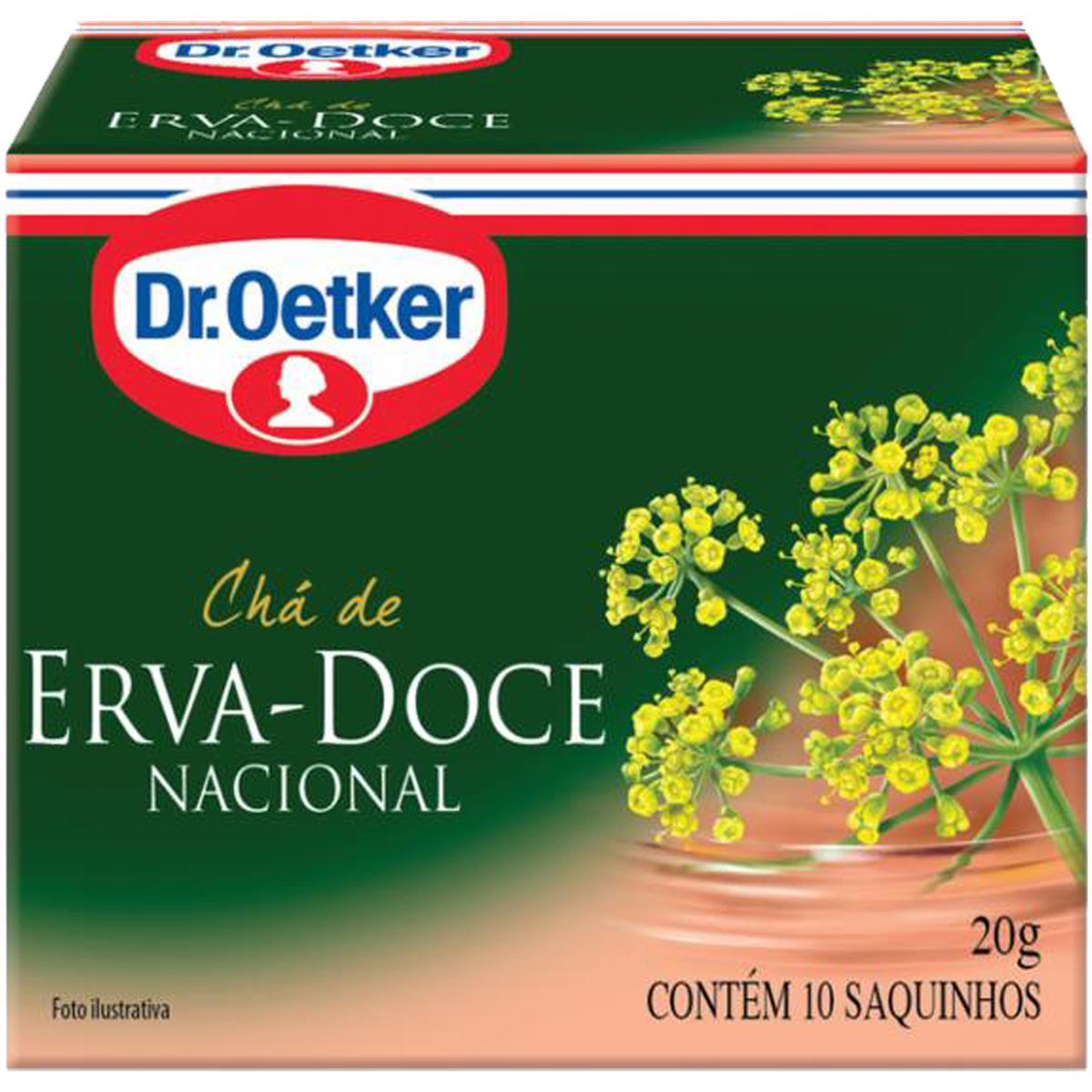 Chá Dr. Oetker 10g - Erva-doce