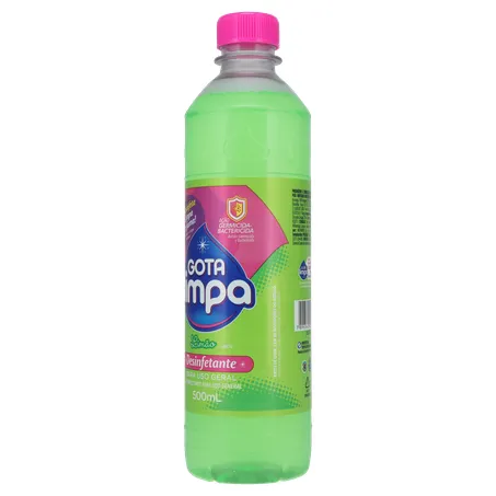 Desinfetante para Uso Geral Gota Limpa Limão Pet 500ml 360-4