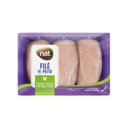 Filé Peito de Frango Resfriado BDJ Nat 600g